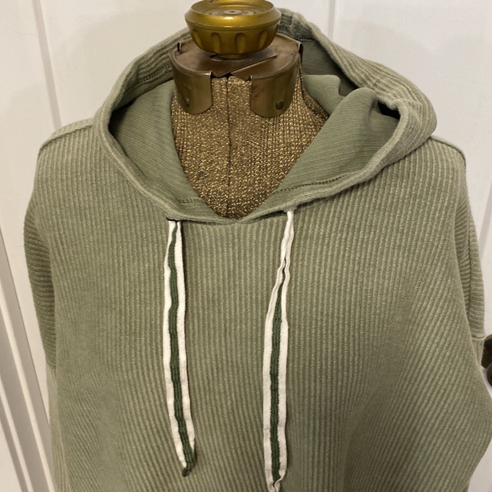RIBBED AE HOODIE COTTON - Picture 4 of 13